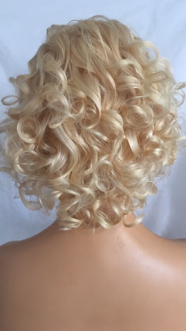Samuel Hair 13*4 Transparent Lace Front Pixie Cut wig,Virgin Human Hair colored Wigs-21