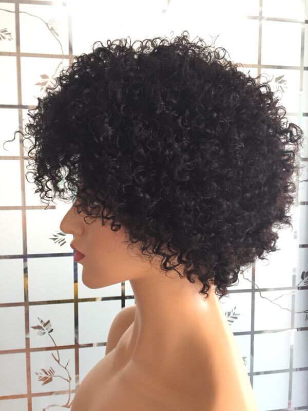 Samuel Hair 13*4 Transparent Lace Front Pixie Cut wig,Virgin Human Hair Wigs-24