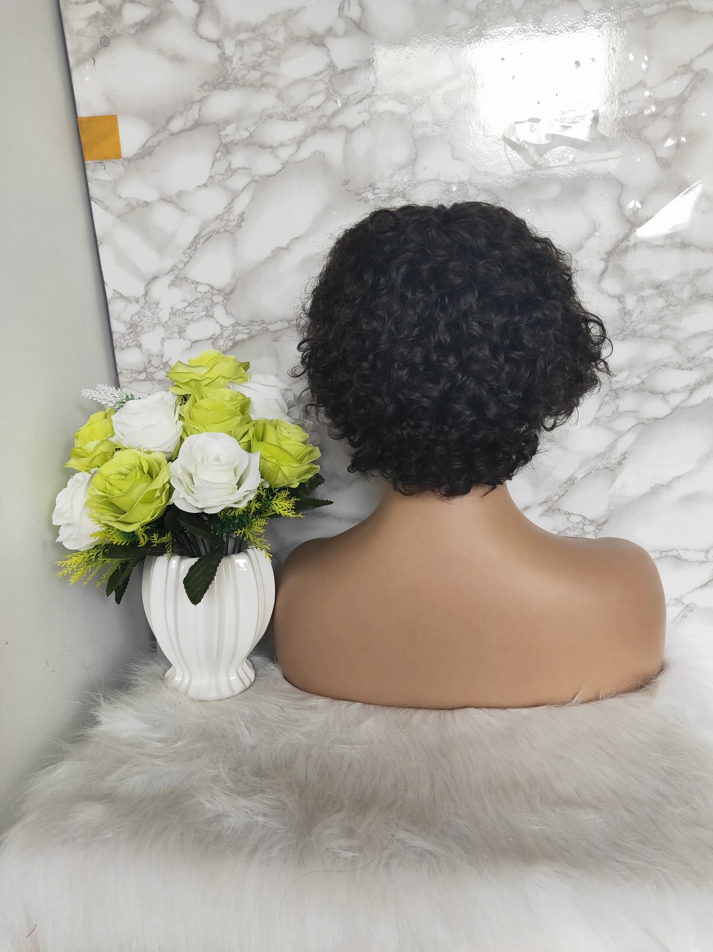 Samuel Hair 13*4 Transparent Lace Front Pixie Cut wig,Virgin Human Hair Wigs-05