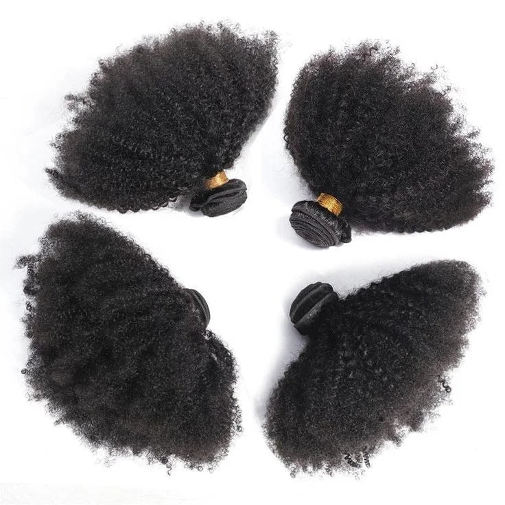 3 pieces Samuel Hair 12A Afro Curly natural black hair bundles free shipping
