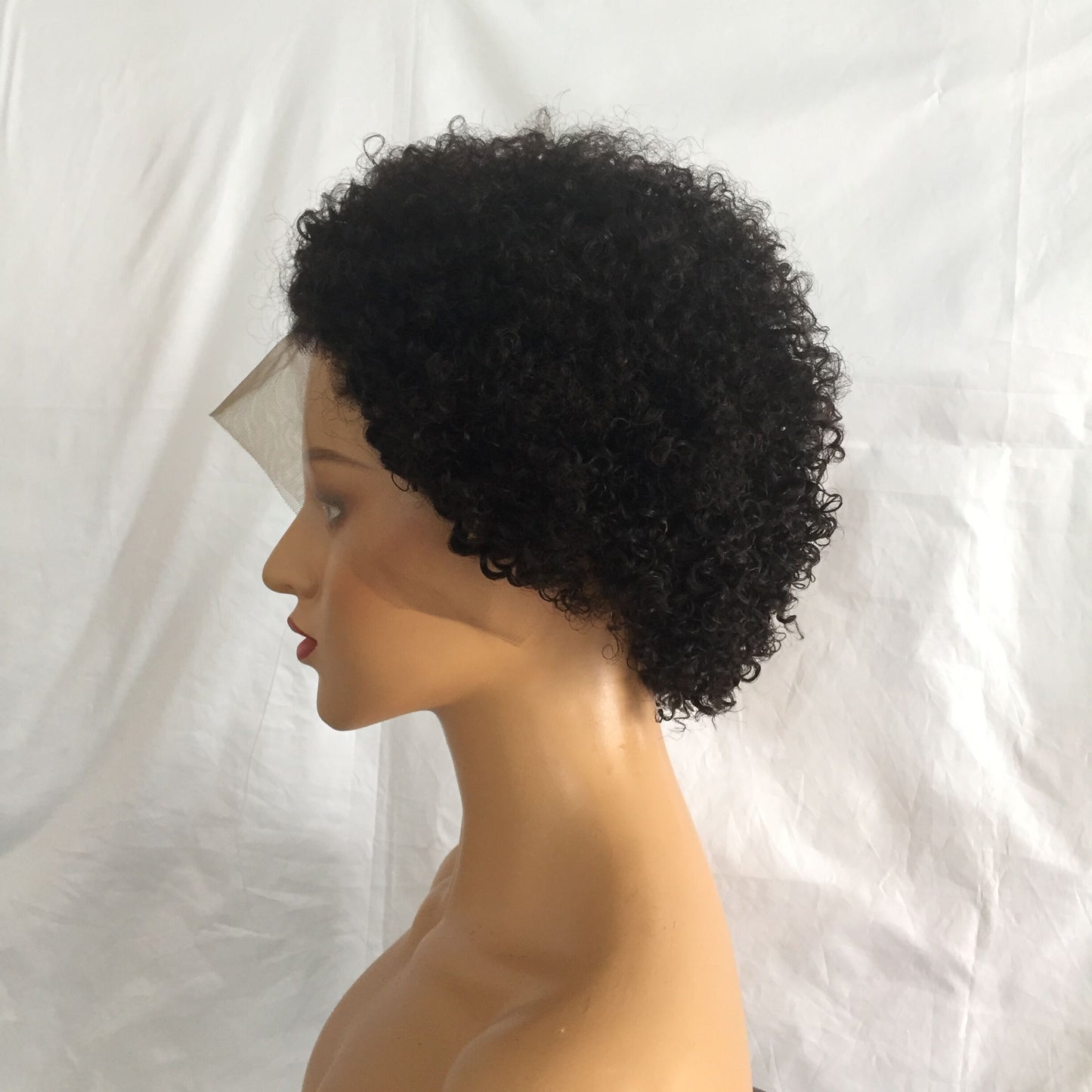 Samuel Hair 13*4 Transparent Lace Front Pixie Cut wig,Virgin Human Hair Wigs-23