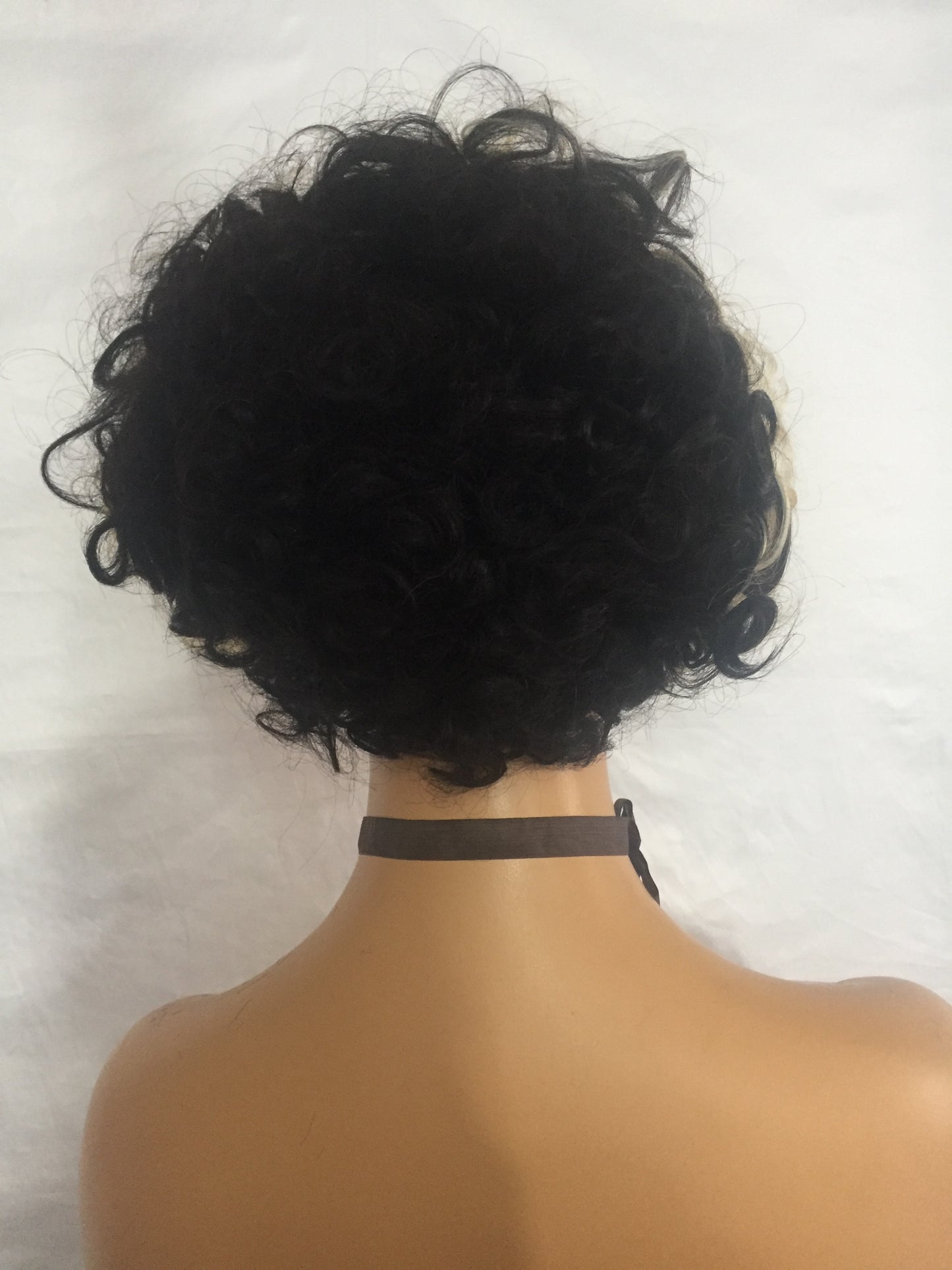 Samuel Hair 13*4 Transparent Lace Front Pixie Cut wig,Virgin Human Hair colored Wigs-24