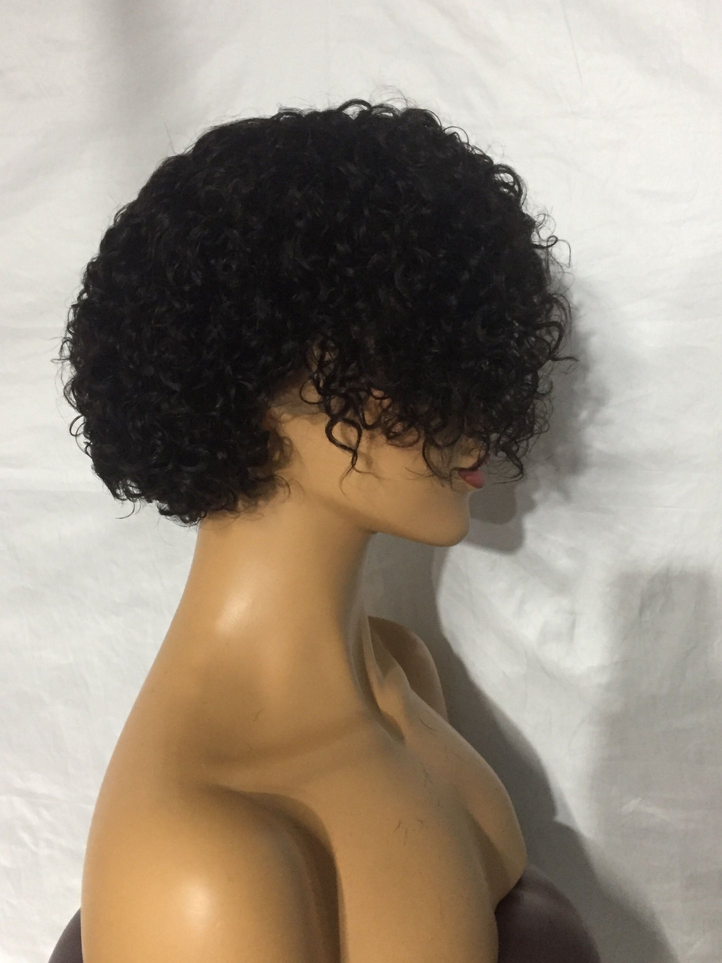 Samuel Hair 13*4 Transparent Lace Front Pixie Cut wig,Virgin Human Hair Wigs-08