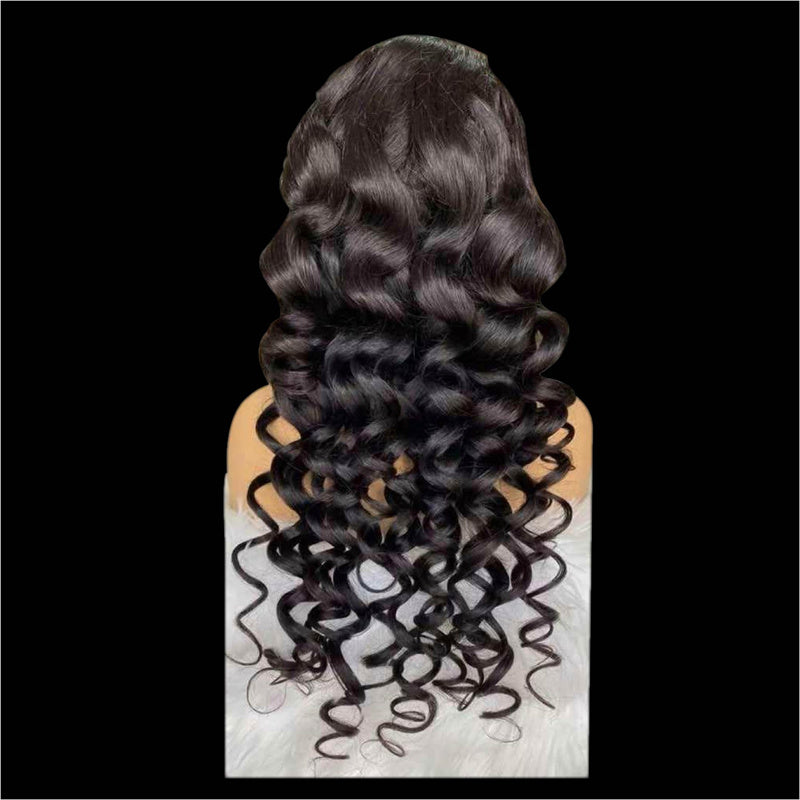 Samuel Hair Transparent Lace wig ,12-30inch Loose Wave Virgin Human Hair Wig
