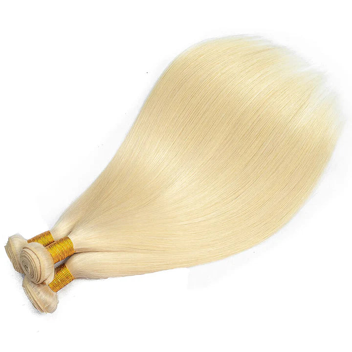 3 pieces Samuel Hair 12A 613# Straight hair bundles free shipping