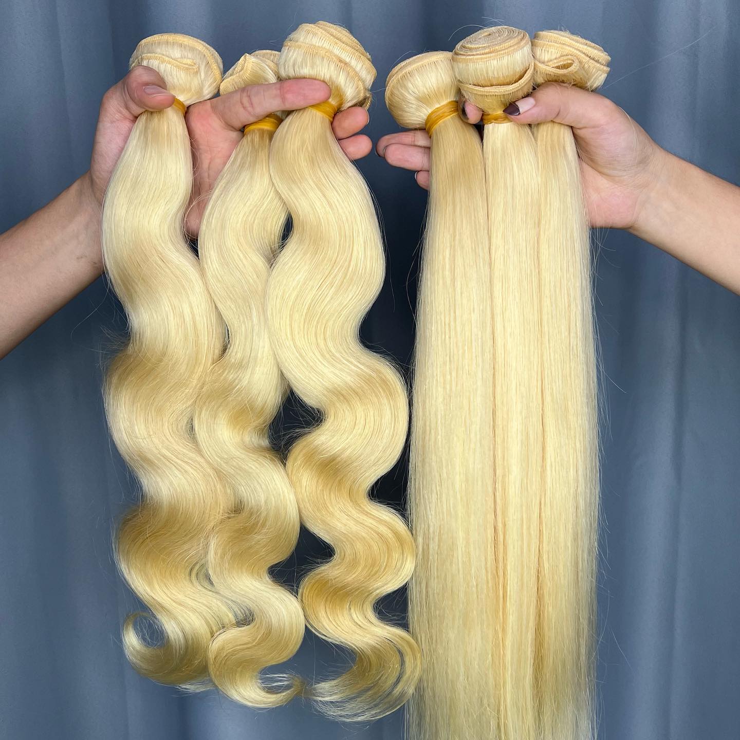 3 pieces Samuel Hair 12A 613# Body Wave hair bundles free shipping