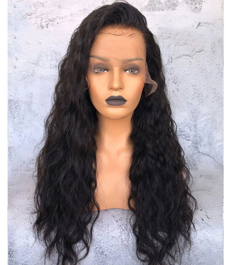 Samuel Hair Transparent Lace 12-30inch Natural Wave Virgin Human Hair Lace Wig