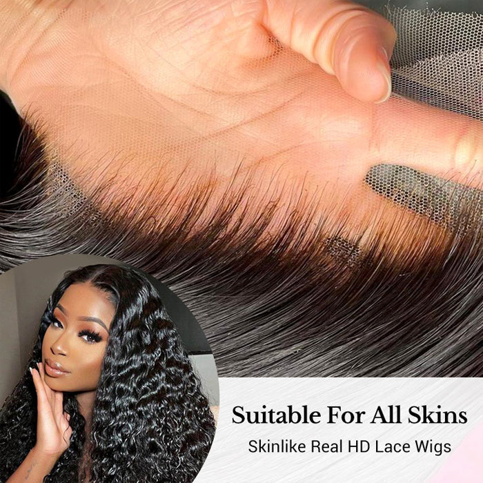 Samuel Hair HD Lace 12-30inch Water Wave Virgin Human Hair Lace Wig