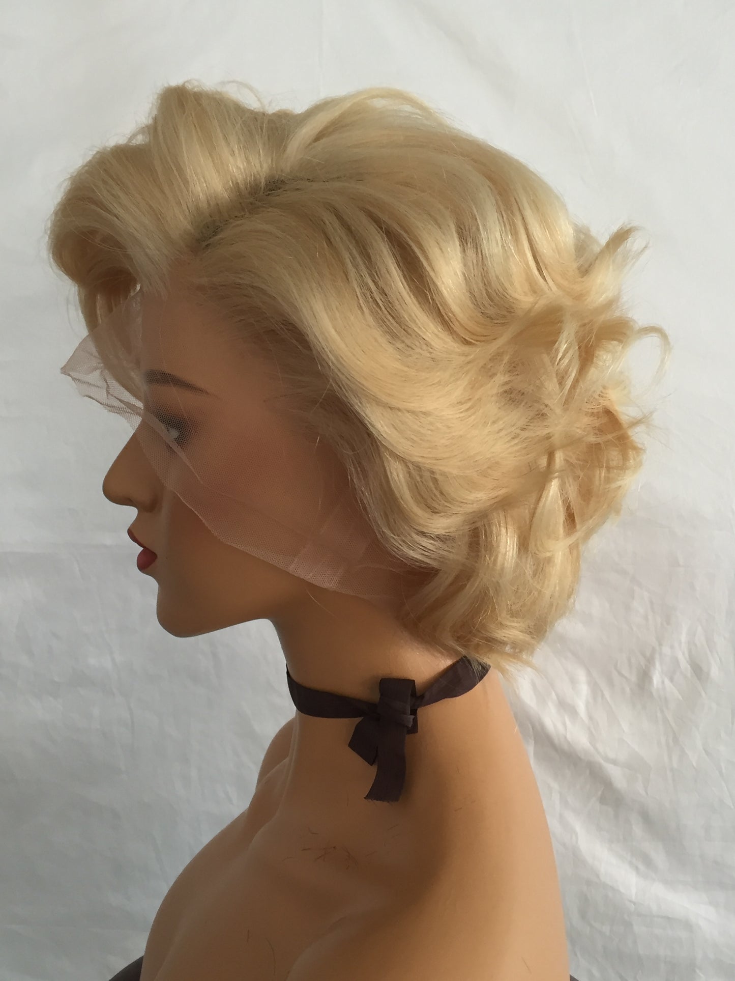 Samuel Hair 13*4 Transparent Lace Front Pixie Cut wig,Virgin Human Hair colored Wigs-11