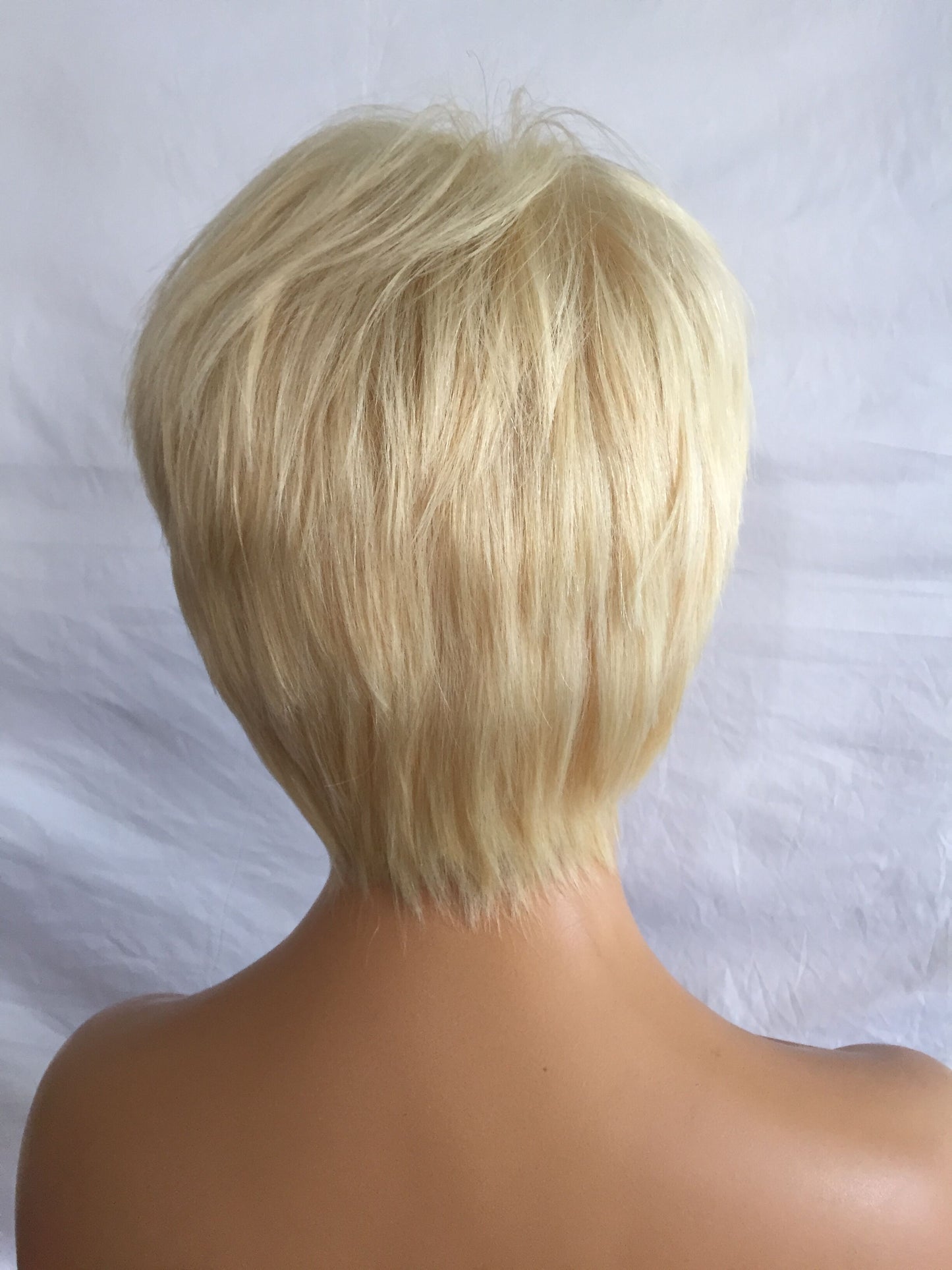 Samuel Hair 13*4 Transparent Lace Front Pixie Cut wig,Virgin Human Hair colored Wigs-12