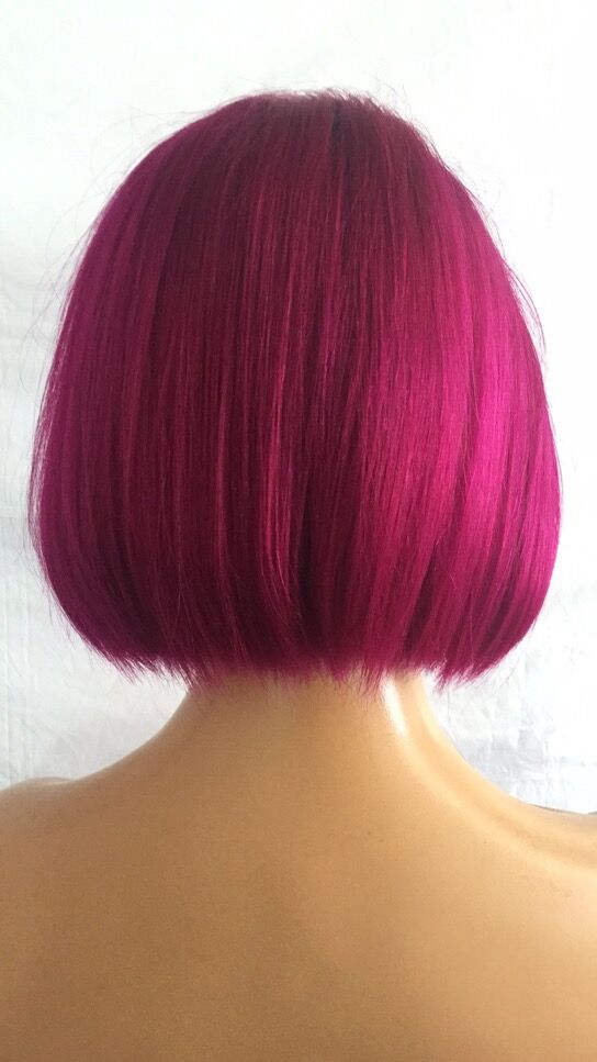 Samuel Hair 13*4 Transparent Lace Front Pixie Cut wig,Virgin Human Hair colored Wigs-13