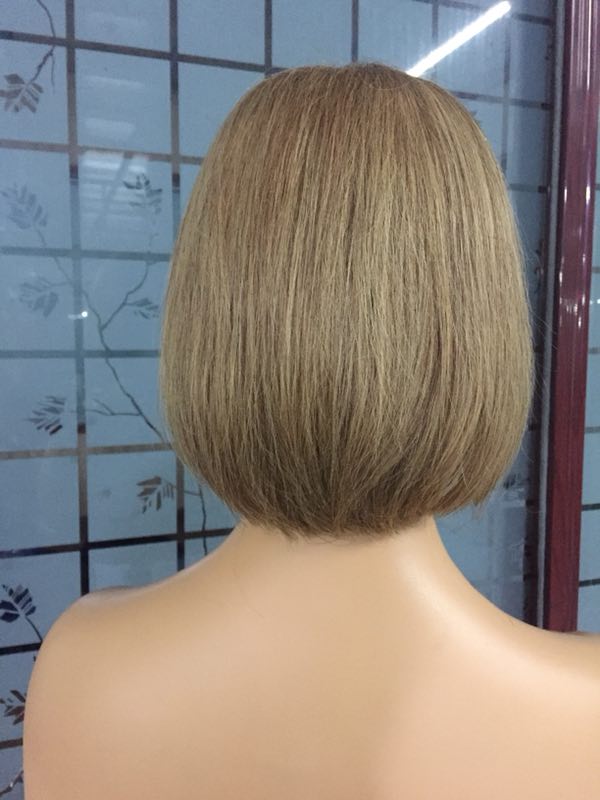 Samuel Hair 13*4 Transparent Lace Front Pixie Cut wig,Virgin Human Hair colored Wigs-14