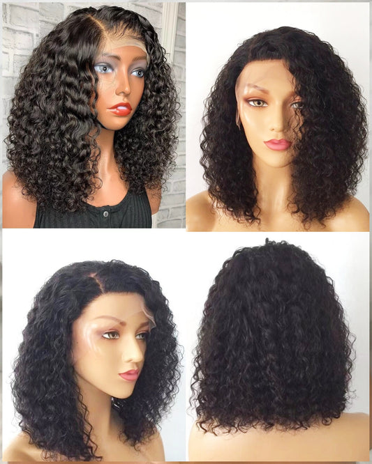 Samuel Hair 13*4 Transparent Lace Front Pixie Cut wig,Virgin Human Hair Wigs-20