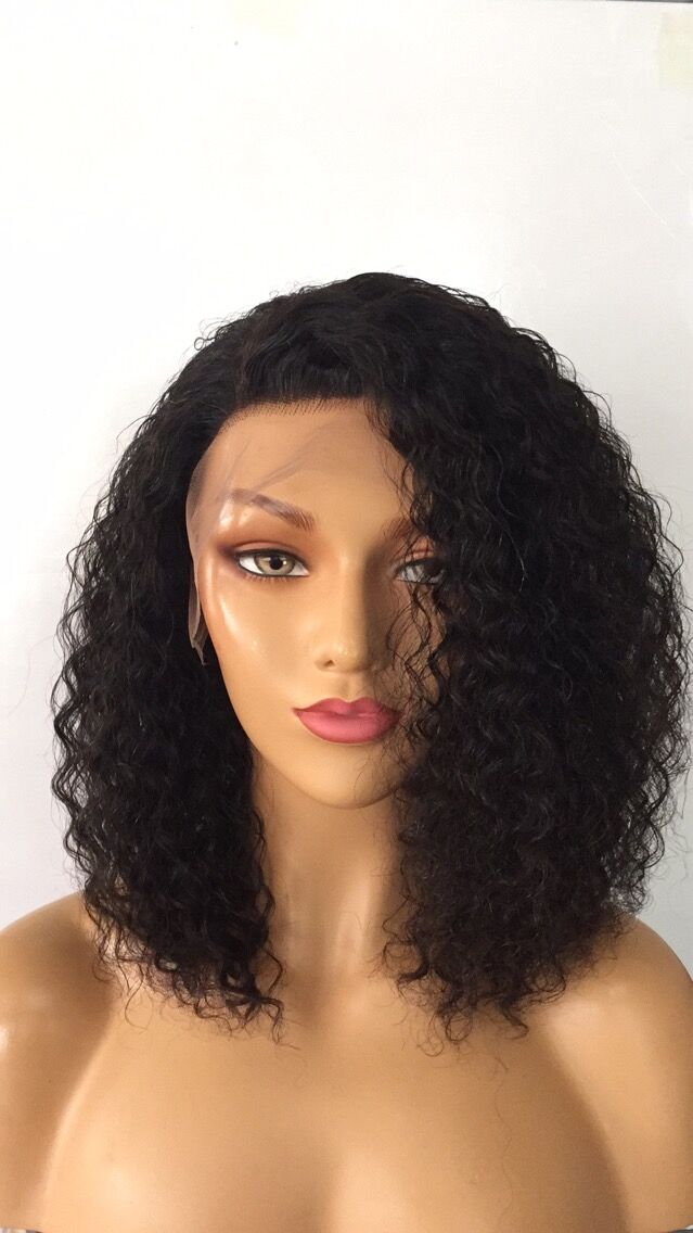 Samuel Hair 13*4 Transparent Lace Front Pixie Cut wig,Virgin Human Hair Wigs-20