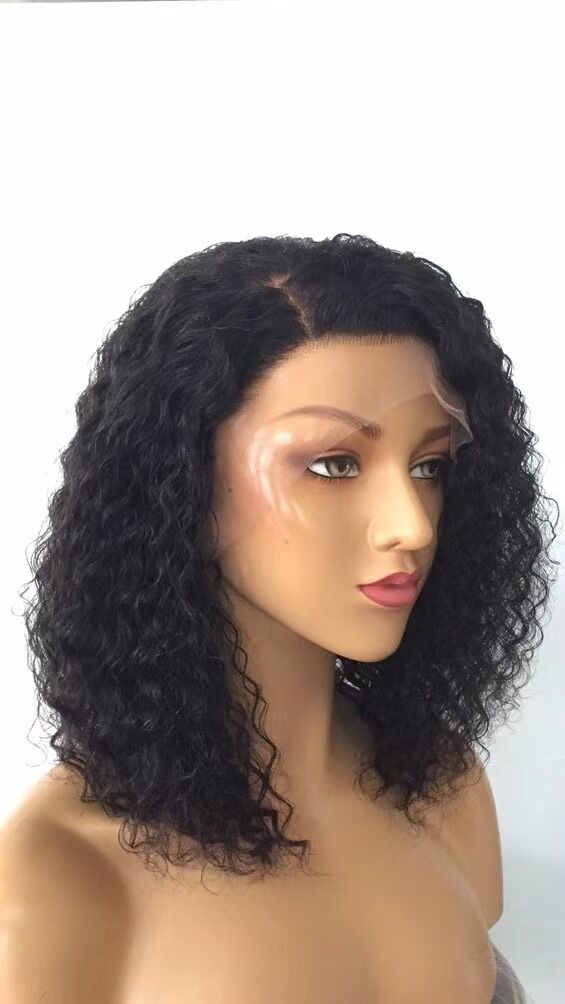 Samuel Hair 13*4 Transparent Lace Front Pixie Cut wig,Virgin Human Hair Wigs-20