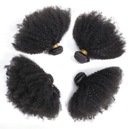 3 pieces Samuel Hair 12A Afro Curly natural black hair bundles free shipping