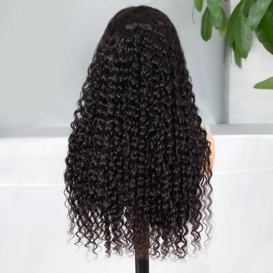 Samuel Hair Transparent Lace Wig, 12-30inch Curly Wave Virgin Human Hair Wig