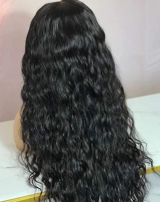 Samuel Hair Transparent Lace 12-30inch Natural Wave Virgin Human Hair Lace Wig