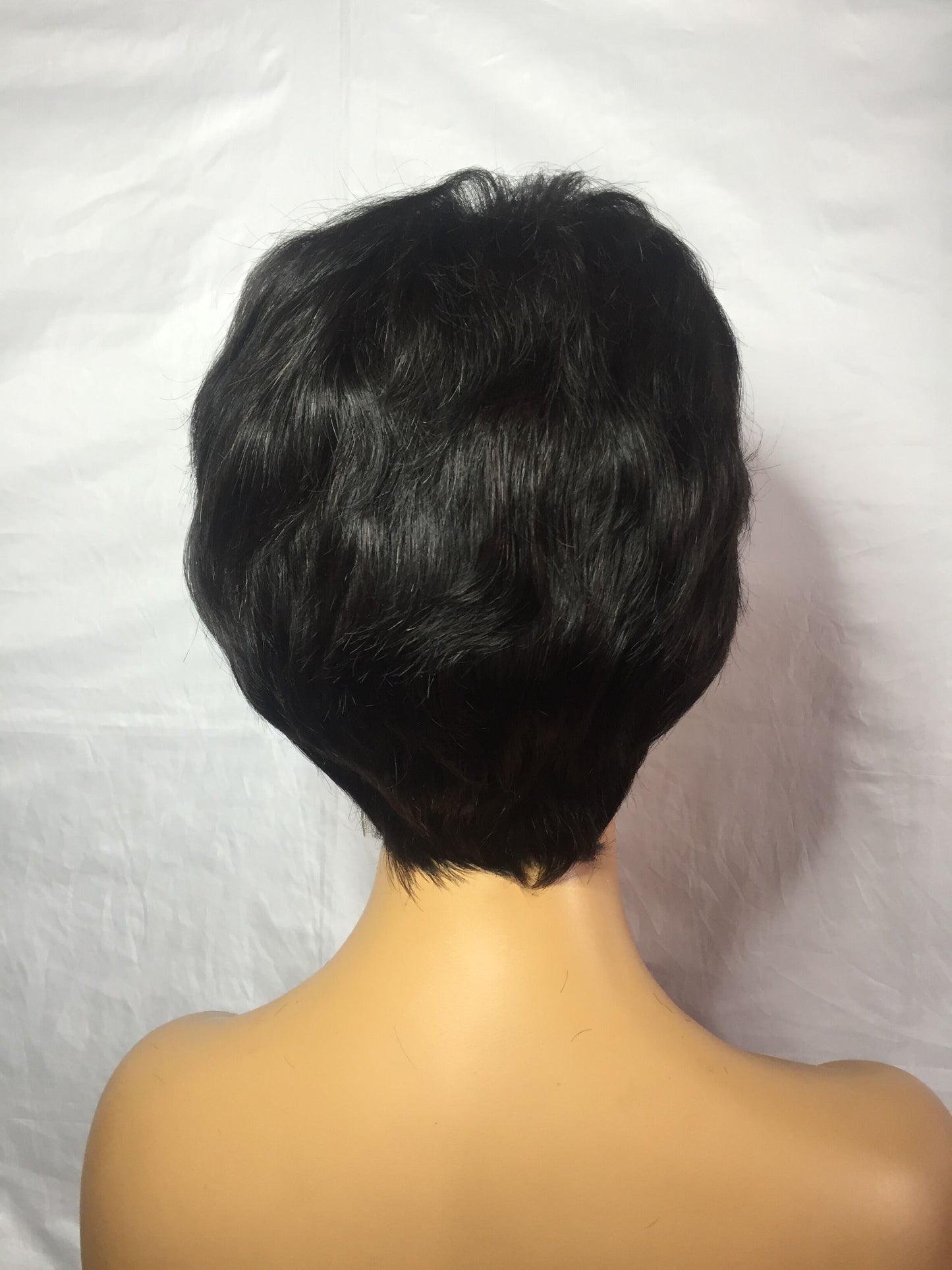 Samuel Hair 13*4 Transparent Lace Front Pixie Cut wig,Virgin Human Hair Wigs-09