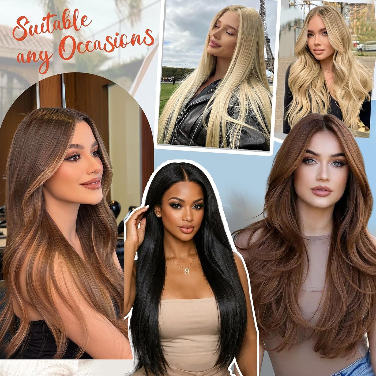 Double Layers Invisible Genius Butterfly Weft Hair Extensions Beaded Invisible Weft With Holes Cuticle Virgin Hair