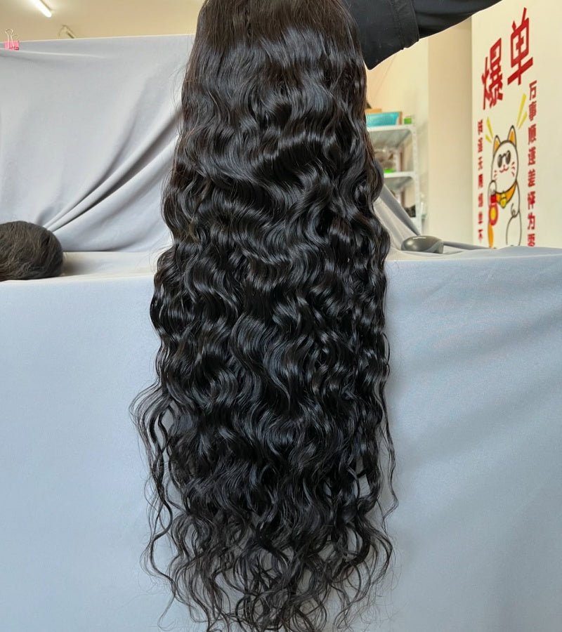 Samuel Hair Transparent Lace 12-30inch Natural Wave Virgin Human Hair Lace Wig