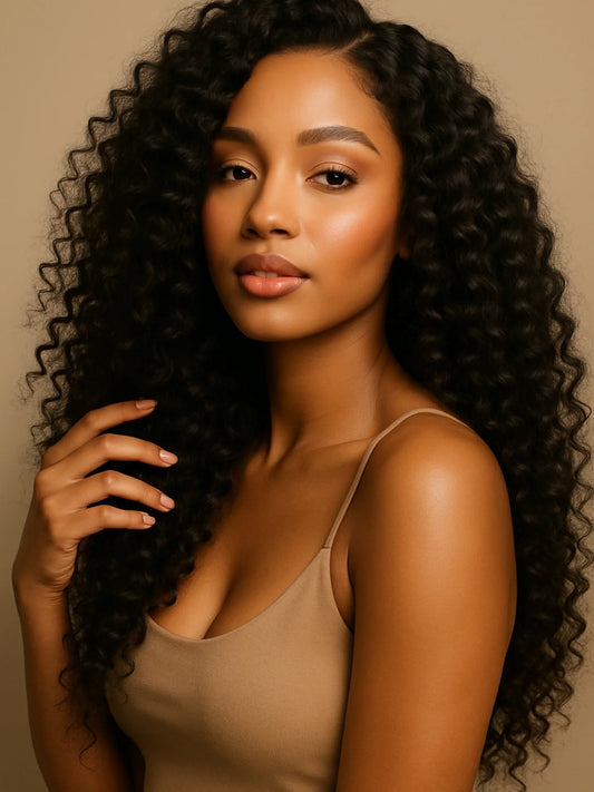 Samuel Hair HD Lace 12-30inch Kinky Curly Virgin Human Hair  Lace Wig