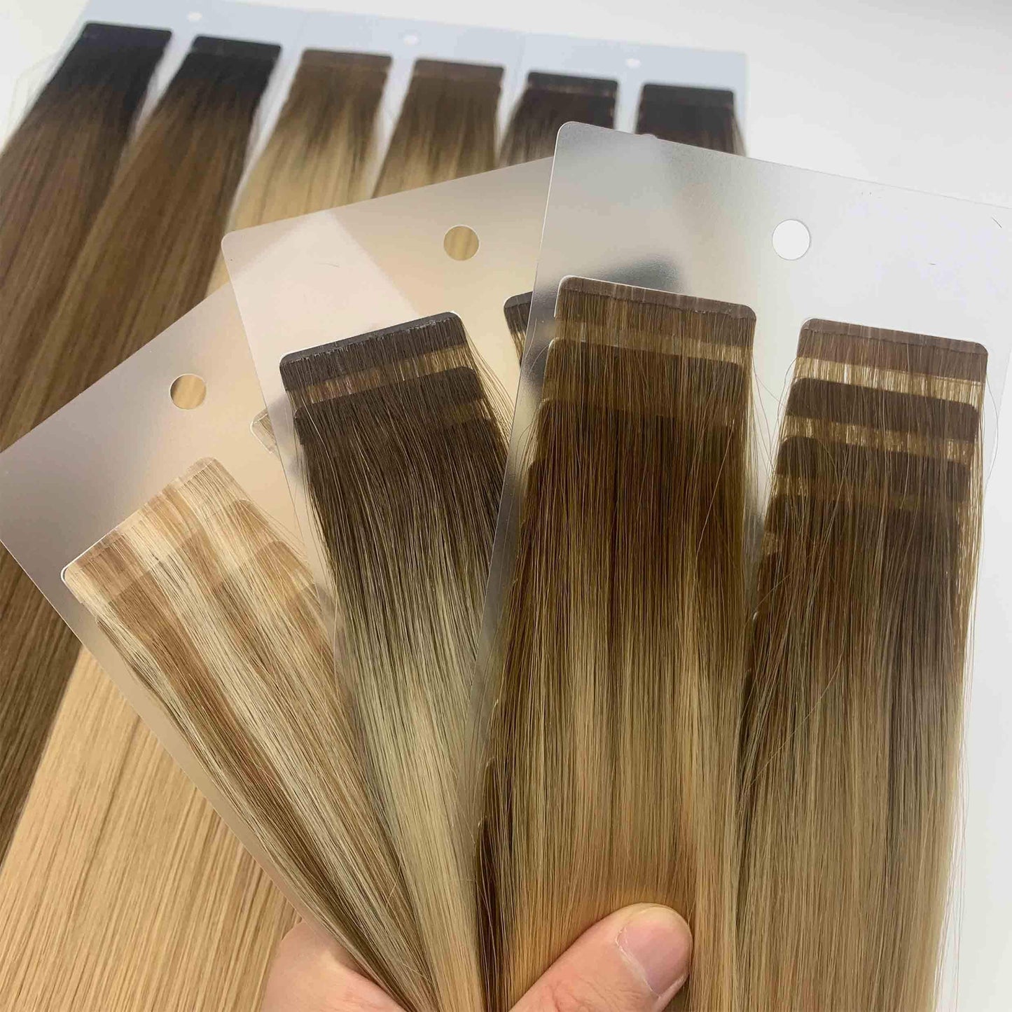 Invisible Seamless Injected Tape in Human Hair Extension Double Drawn European Virgin Remy Hair Extensions Salon Grade Wholesale