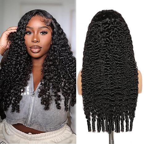 Samuel Hair HD Lace 12-30inch Burmese Curly Virgin Human Hair  Lace Wig