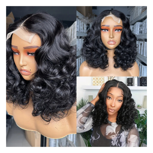 Samuel Hair HD Lace 12-30inch Bouncy Loose Wave Virgin Human Hair  Lace Wig