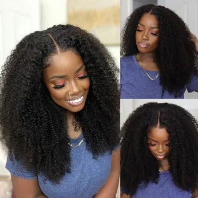 Samuel Hair HD Lace 12-30inch Afro Curly Virgin Human Hair  Lace Wig