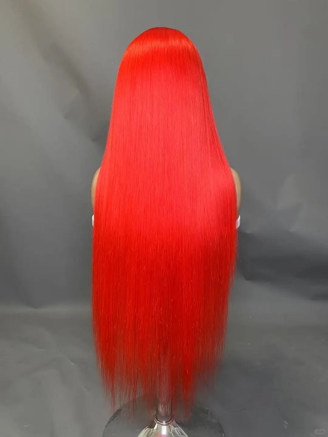 Samuel Hair 13*4 Transparent Frontal Lace Wig, 12-30inch Red Colored Virgin Human Hair Lace Wig