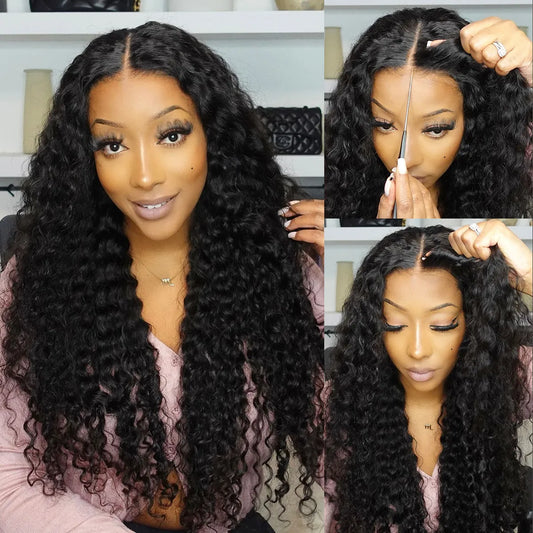 Samuel Hair HD Lace 12-30inch Loose Curly Virgin Human Hair  Lace Wig